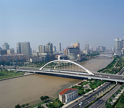 宁波奉化琴桥和灵桥