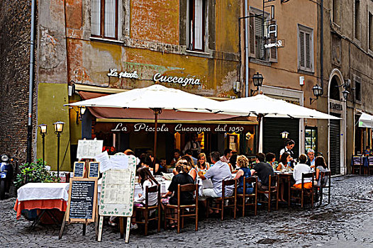 餐馆,广场,纳维纳,罗马,意大利,欧洲