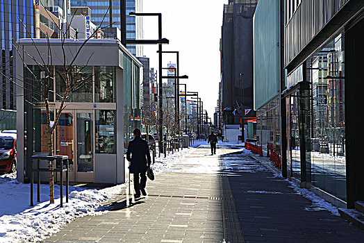 札幌,冬天