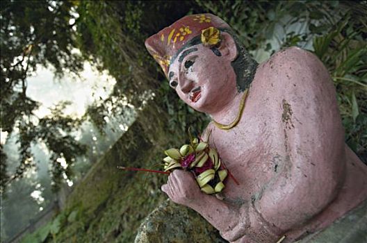 印度尼西亚,巴厘岛,神圣,特写,雕塑