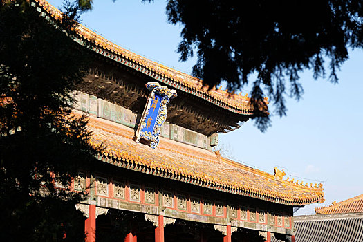 北京国子监孔庙辟雍大殿