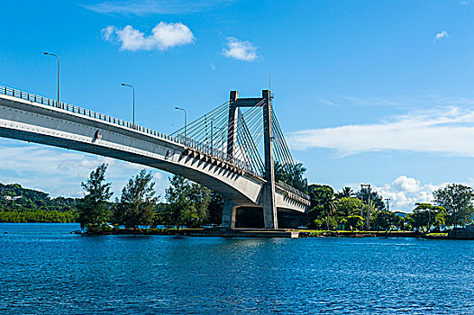 桥,联系,岛屿,科罗尔,帕劳,密克罗尼西亚,大洋洲