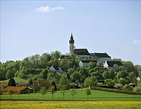 教堂,上巴伐利亚,德国