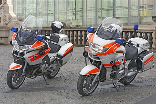 警察,宝马,摩托车,卢森堡