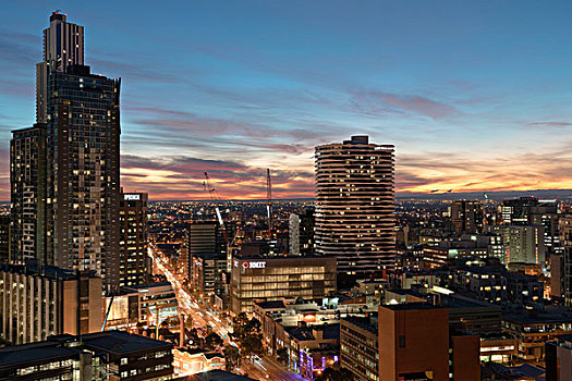 墨尔本夜景