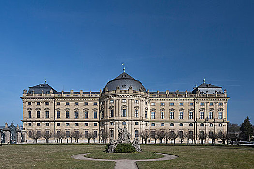 五兹堡,宫殿,弗兰克尼亚,巴伐利亚,德国,欧洲
