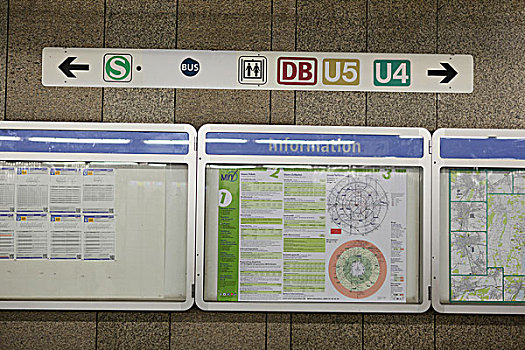 慕尼黑地铁标识