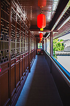 中式廊道