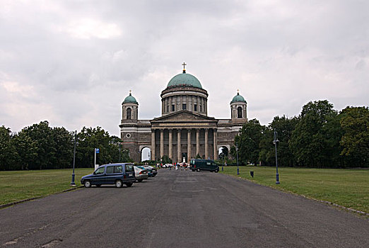 建筑,大教堂,埃斯泰尔戈姆,匈牙利