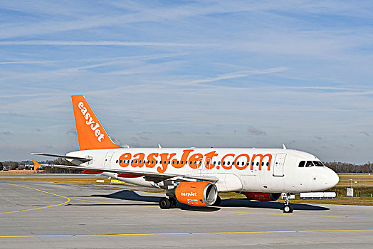 空中客车,a320,飞机跑道,慕尼黑,机场,德国,欧洲