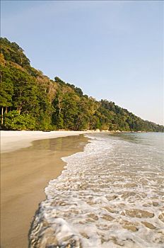 平和,海滩风景