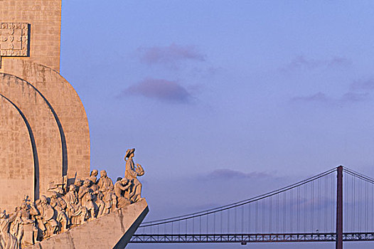 葡萄牙,里斯本,纪念建筑,发现,桥,建造