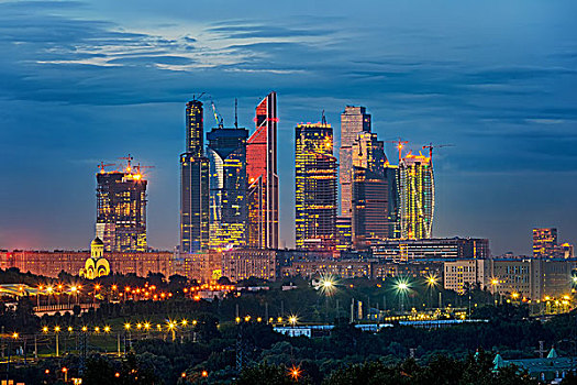 莫斯科,城市