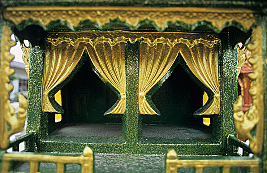 微型,庙宇,泰国