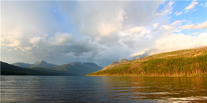 湖,冰川国家公园