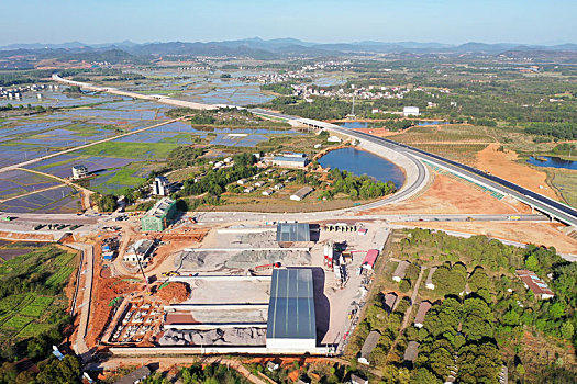 江西抚州,高速公路建设忙