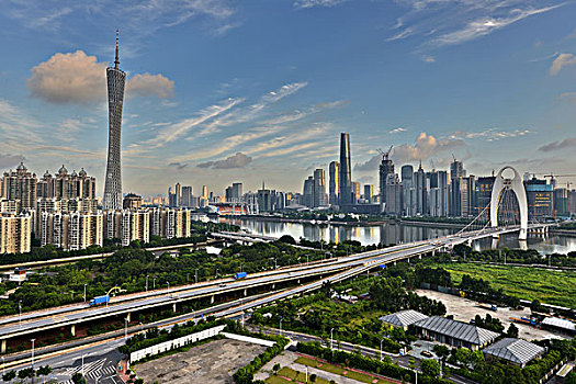 广州珠江两岸风景