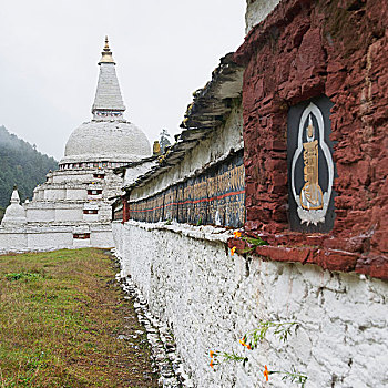 石墙,圣骨冢,不丹