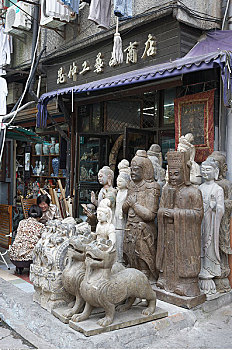 古玩市场,上海,中国