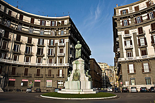 雕塑,雕刻师,区域,背影,那不勒斯,坎帕尼亚区,意大利,欧洲