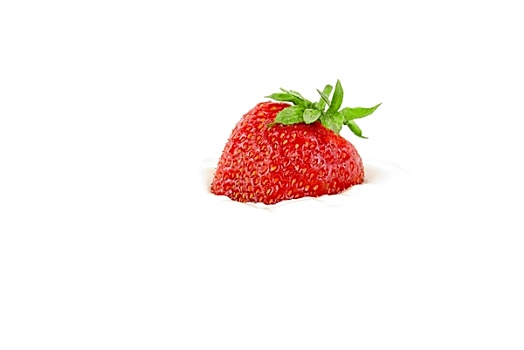 草莓,酸乳
