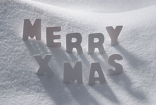 白色,圣诞节,文字,圣诞快乐,雪