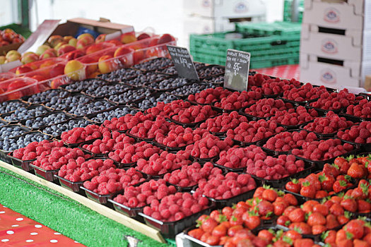 水果,市场,卑尔根