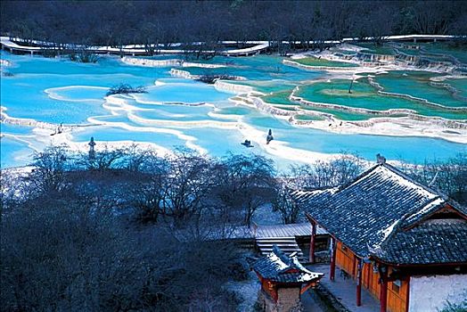 黃龍五彩池聯合國世界自然遺產