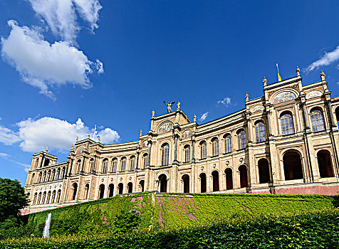 慕尼黑,巴伐利亚国会大厦,座椅,德国州议会,巴伐利亚,上巴伐利亚,德国