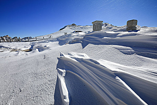 风雪长白山主峰