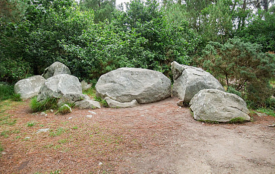 卡赫纳,石头,布列塔尼半岛