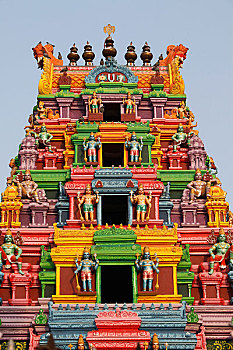 印度,印度教,庙宇,楼塔