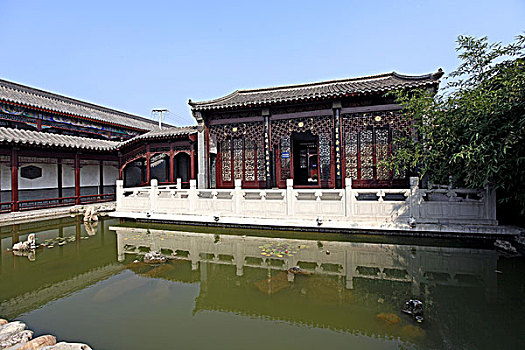 天津,杨柳青,石家大院,戏楼