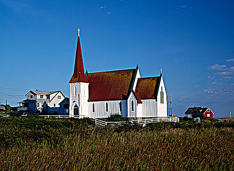 教堂,土地,佩姬湾,新斯科舍省,加拿大