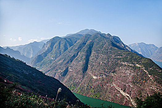 长江三峡巫峡峡谷