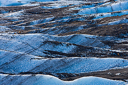 缝隙,冰河,冰岛