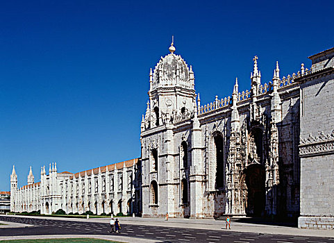寺院,世界遗产,里斯本,葡萄牙,欧洲