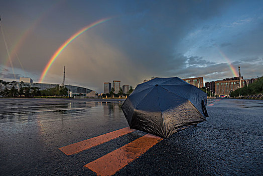 雨后彩虹长春