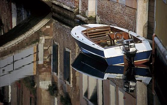 船,运河,大运河,威尼斯,意大利,欧洲