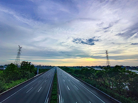 道路素材,高速路