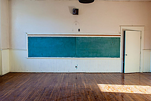 黑板,空,教室