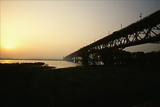 桥,河,长江,南京