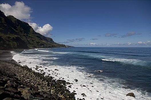 干盐湖,索科罗镇,海滩,北方,特内里费岛,加纳利群岛,西班牙