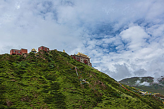 藏北藏式建筑,寺庙