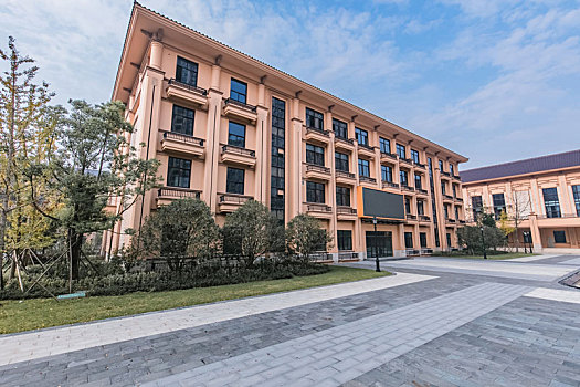 江苏省南京市重点中学校园环境建筑