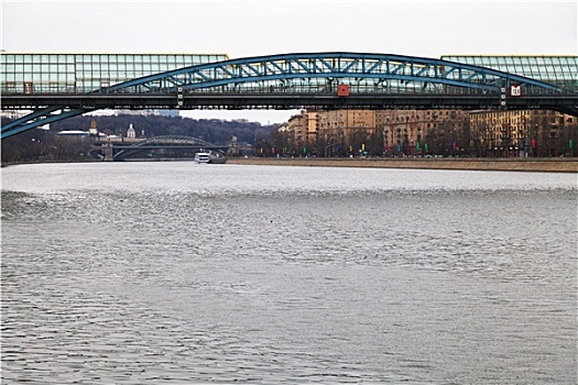 桥,莫斯科河