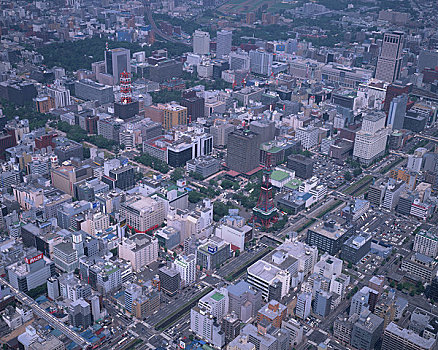 札幌,空中