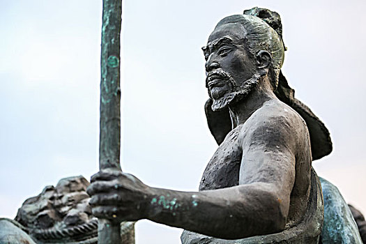 中国先民雕塑