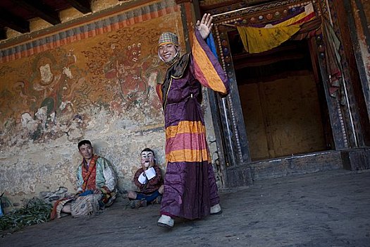 准备,策秋庆典,布姆唐,不丹