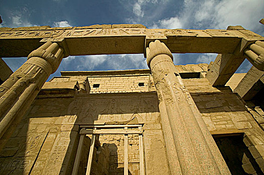 柱子,视觉艺术,雕刻,卢克索神庙,路克索神庙,尼罗河,河,埃及
